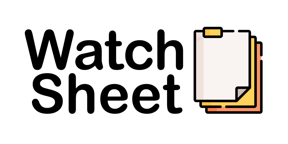 WatchSheet Logo